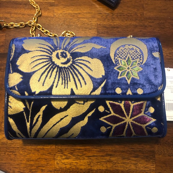 Tory Burch Cosmic Floral Crossbody Bag - Picture 8 of 14